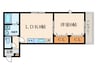 TKメゾン 1LDKの間取り