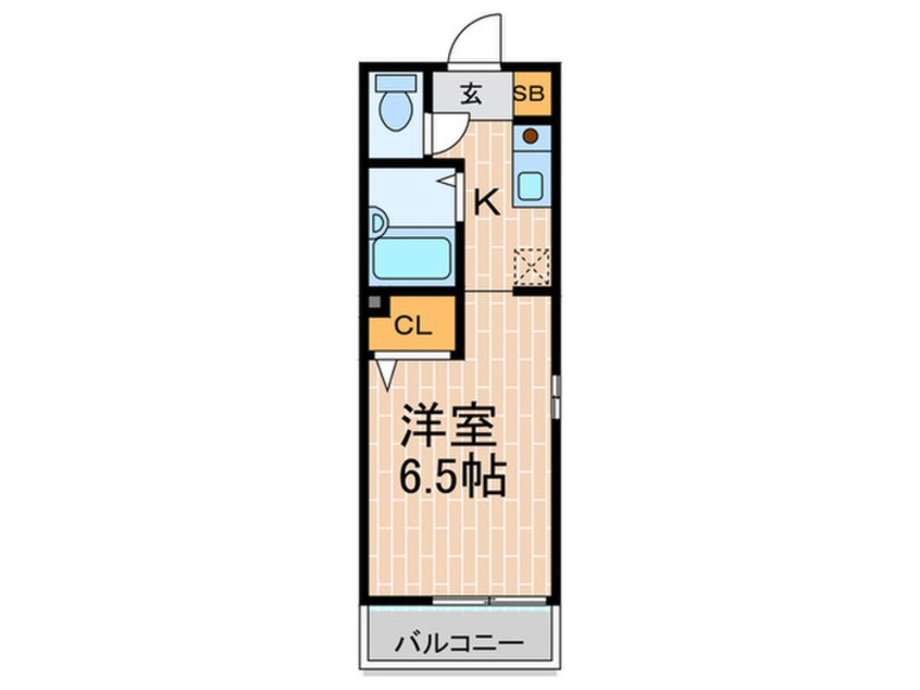 間取図 ハイムフレグランス