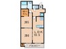 東行マンション 2LDKの間取り
