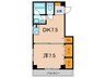 中野マンション 1DKの間取り