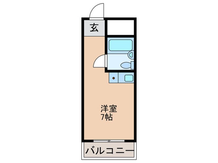 間取り図 シャトー神崎川