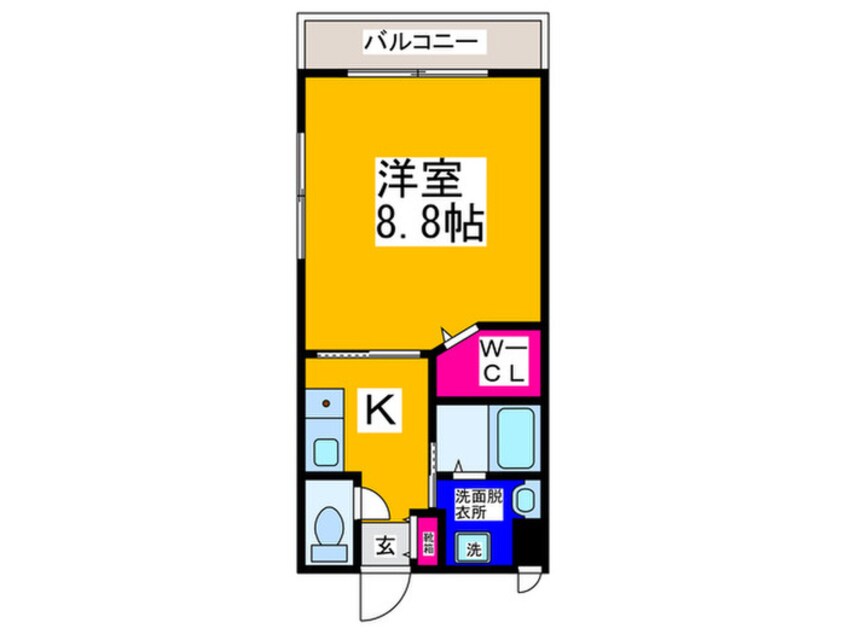 間取図 センターフィールドⅤ