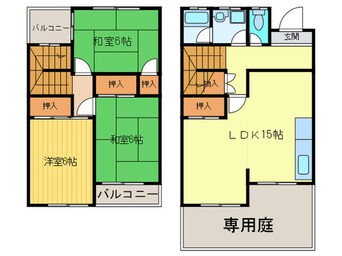 間取図 安井テラス