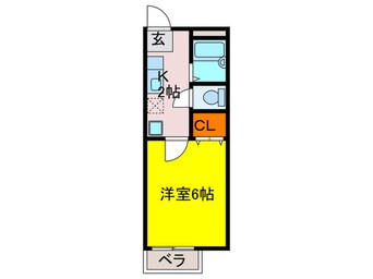 間取図 ゴ－ルデンスピカ