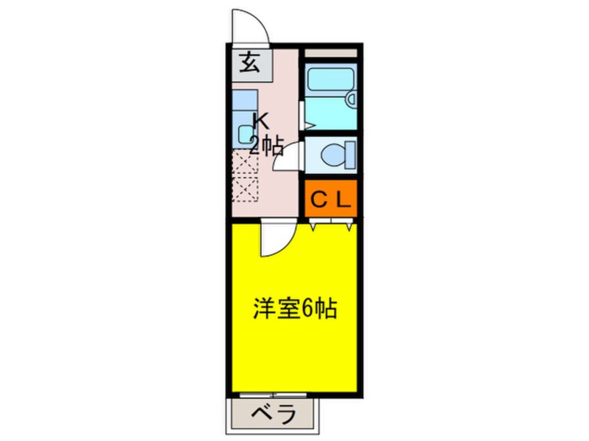 間取図 ゴ－ルデンスピカ