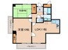 ア－チスト島田 2LDKの間取り