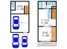 ガレージハウス藤林町A 2LDKの間取り