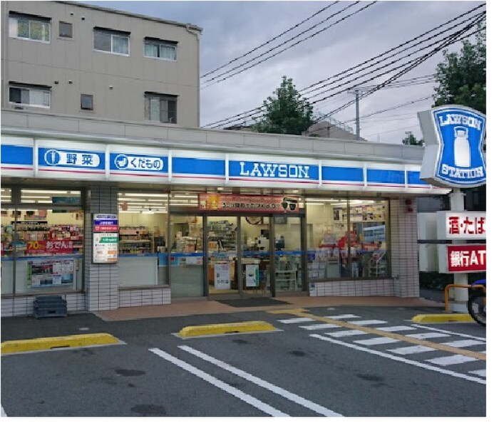 ローソン神戸御崎本町3丁目店(コンビニ)まで502m キャナルコート御崎