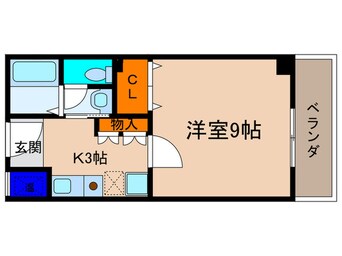 間取図 メディナ烏丸
