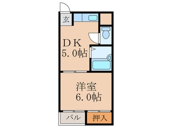 間取図 シティライフ新大阪