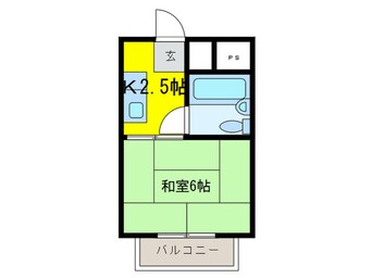 間取図 ユタカハイツ