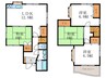 久貝貸家 4LDKの間取り