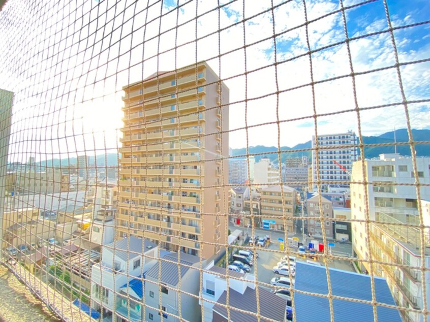 室内からの展望 サンプラザ三宮７０