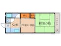 科塚マンションの間取図