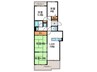ライオンズマンション太秦（207) 4LDKの間取り