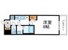 アドバンス京都フェリス(202) 1Kの間取り