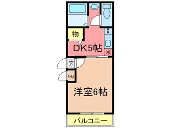 間取図 スト－ク上沢