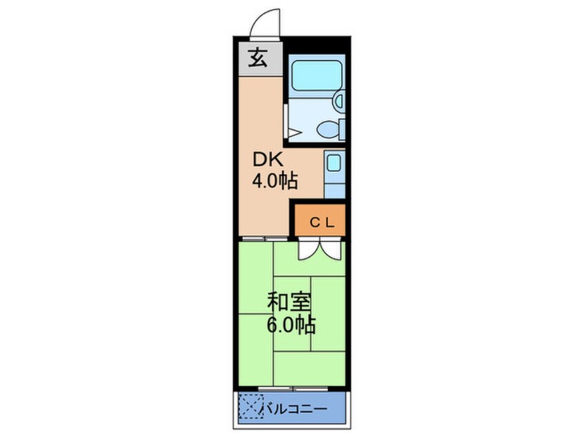 間取図 柳ハイツ