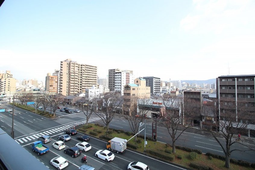 室内からの展望 ルーエ五条堀川