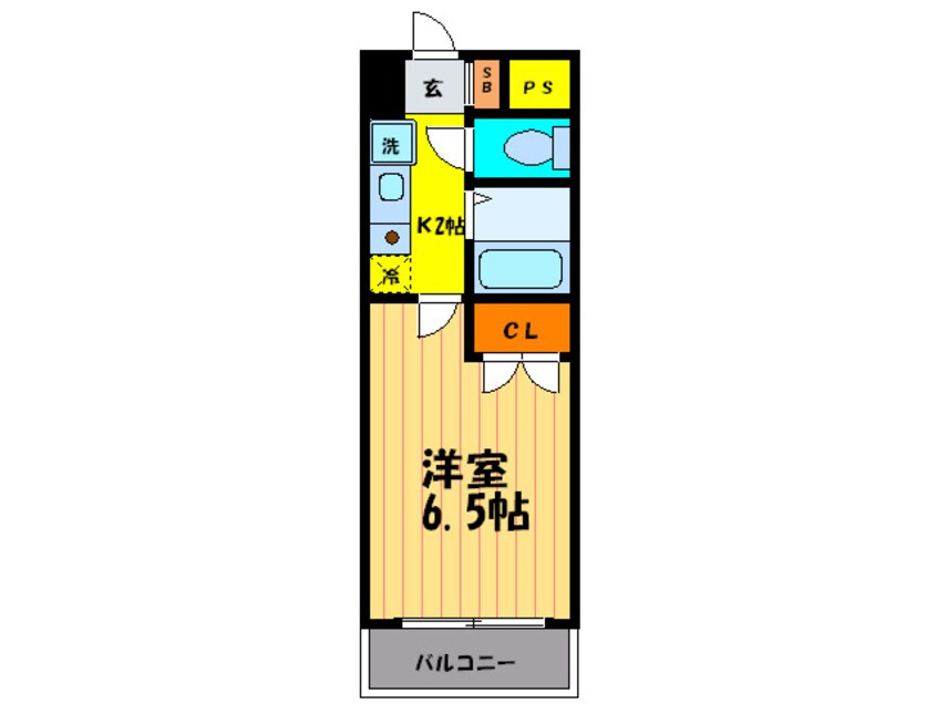 間取図 京卓ハイツ