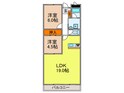 カ－メルハイツの間取図