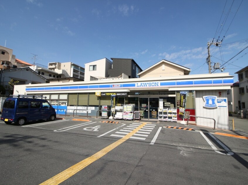 ローソン桜塚店(コンビニ)まで465m ｅ-ｔｏｗｎ長成Ｃ号地