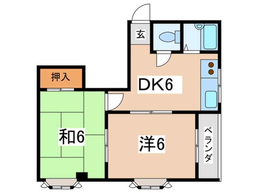 間取図 アドバンテージ２１