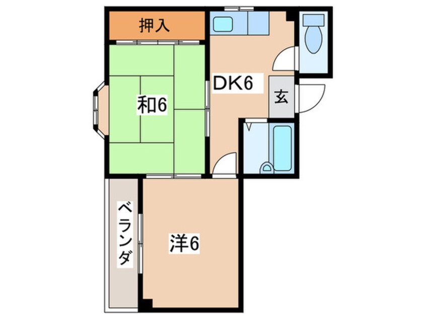 間取図 アドバンテージ２１