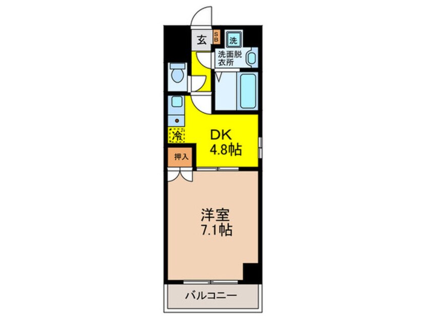 間取図 デュレアンジュ