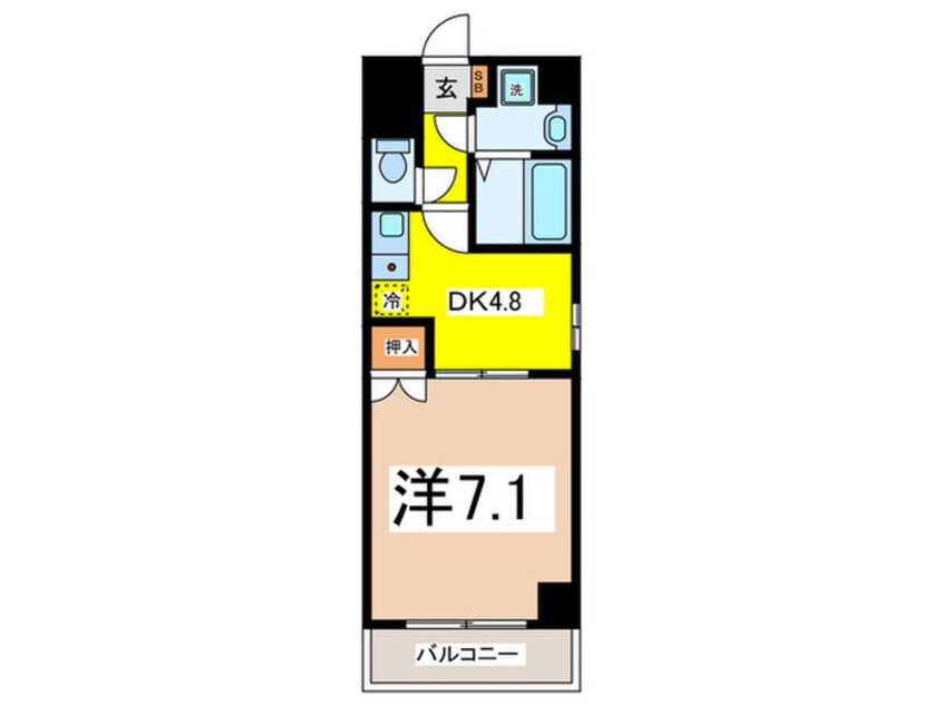 間取図 デュレアンジュ