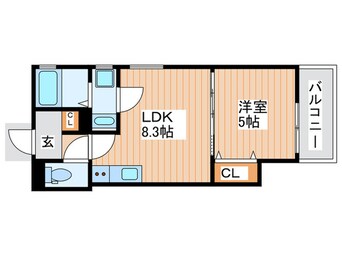 間取図 セレニティ池田B棟