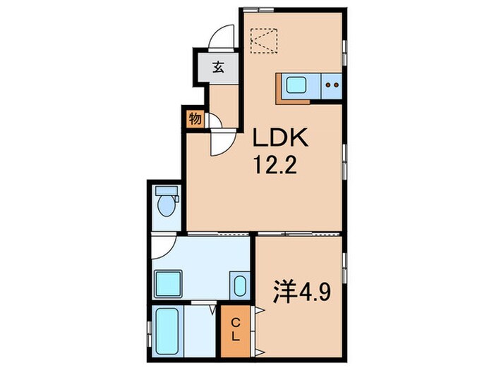 間取り図 メゾン東二見