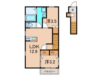 間取図 メゾン東二見