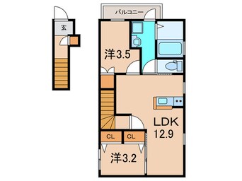 間取図 メゾン東二見