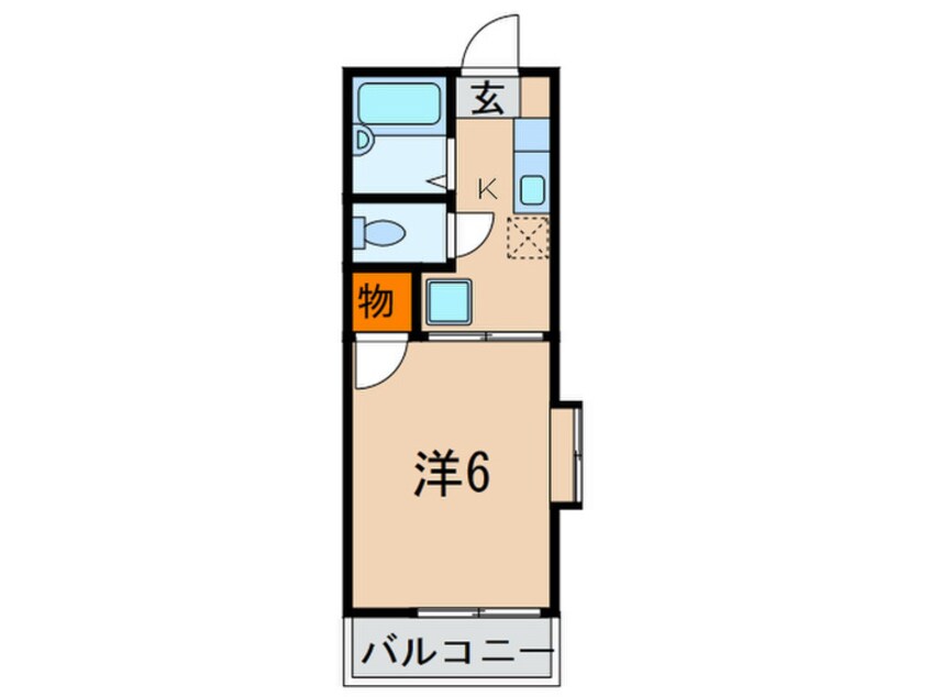 間取図 アルティスタ神戸