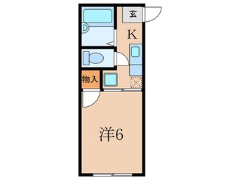 間取図 アルティスタ神戸