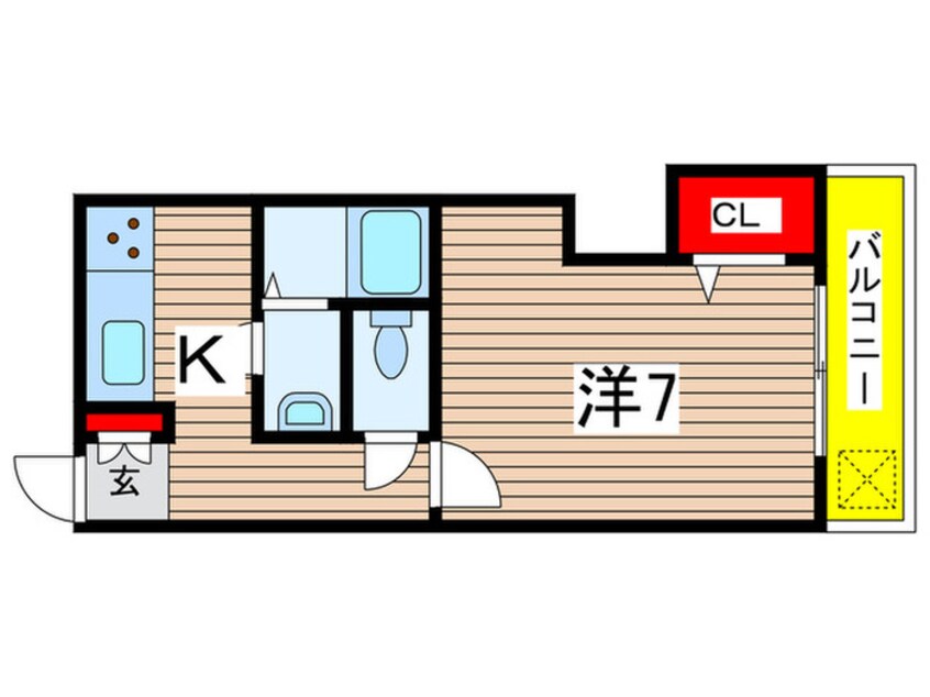 間取図 ル・ビュール21