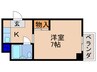 ｃｉｔｙ ｖｉｒｒ 戸田 1Kの間取り