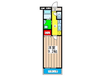 間取図 フジパレス城東天王田