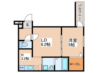 間取図 フジパレスあびこＥＡＳＴ