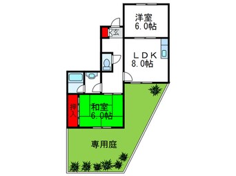 間取図 ハイツ寺庄