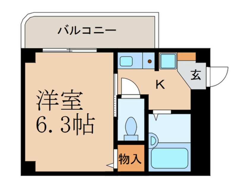 間取図 山路ハイツⅢ