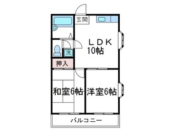 間取図 ハイツ菊水