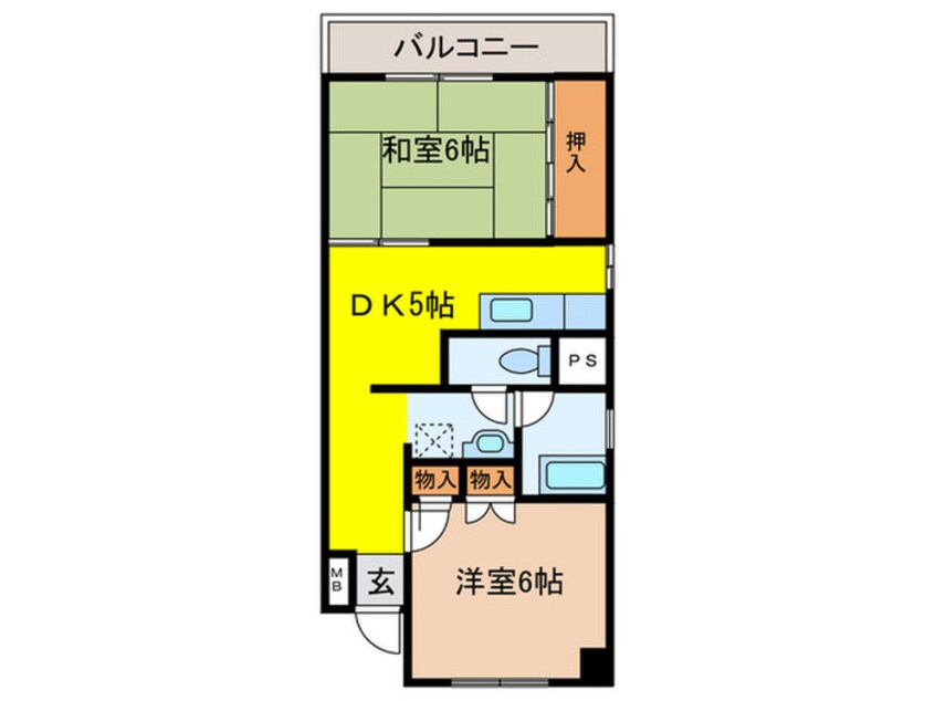 間取図 晴水ビル