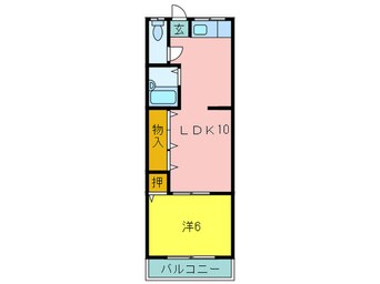 間取図 忍マンション