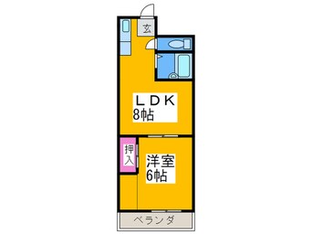 間取図 ファースト平野