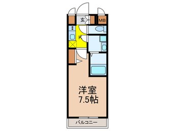 間取図 MJC大阪ファインゲート(305)