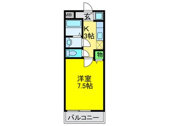 間取図 ドミ－ル鳳