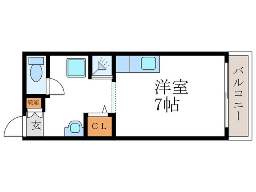 間取図 ユニメント桂