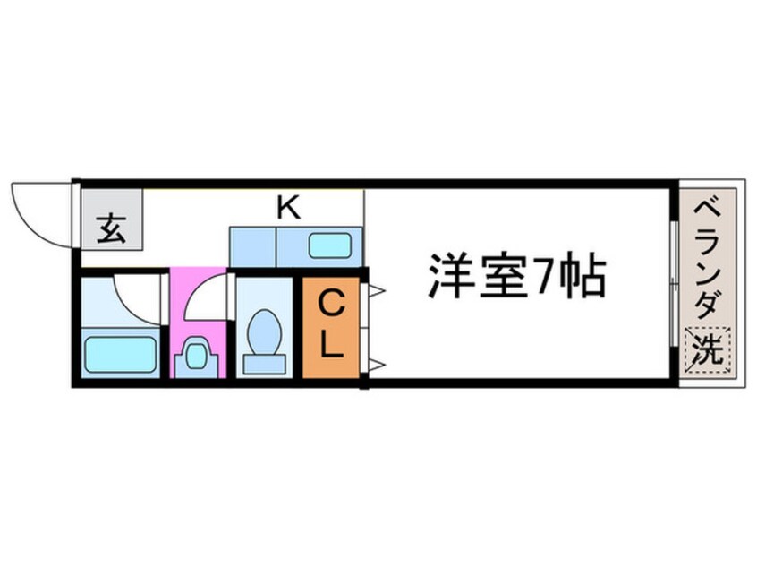 間取図 ユニメント桂